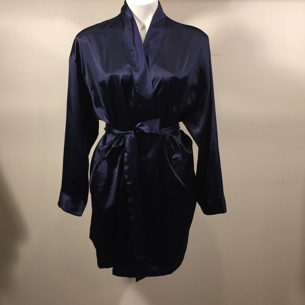 Victoria’s Secret navy robe
